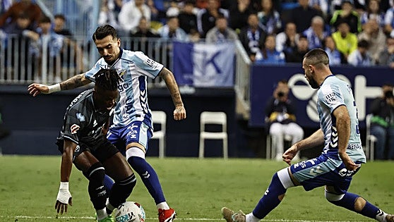 El Málaga cae contra el Castellón en La Rosaleda (2-3)