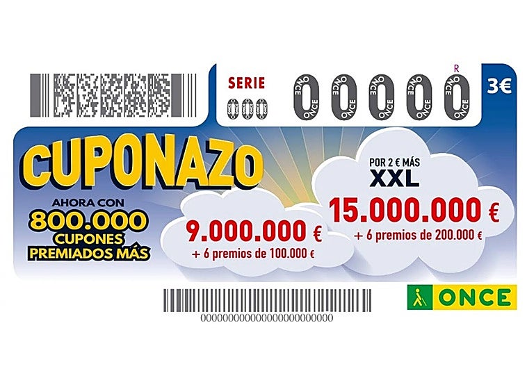 Resultado del sorteo del Cuponazo de la ONCE del viernes, 01 de mayo de 2026