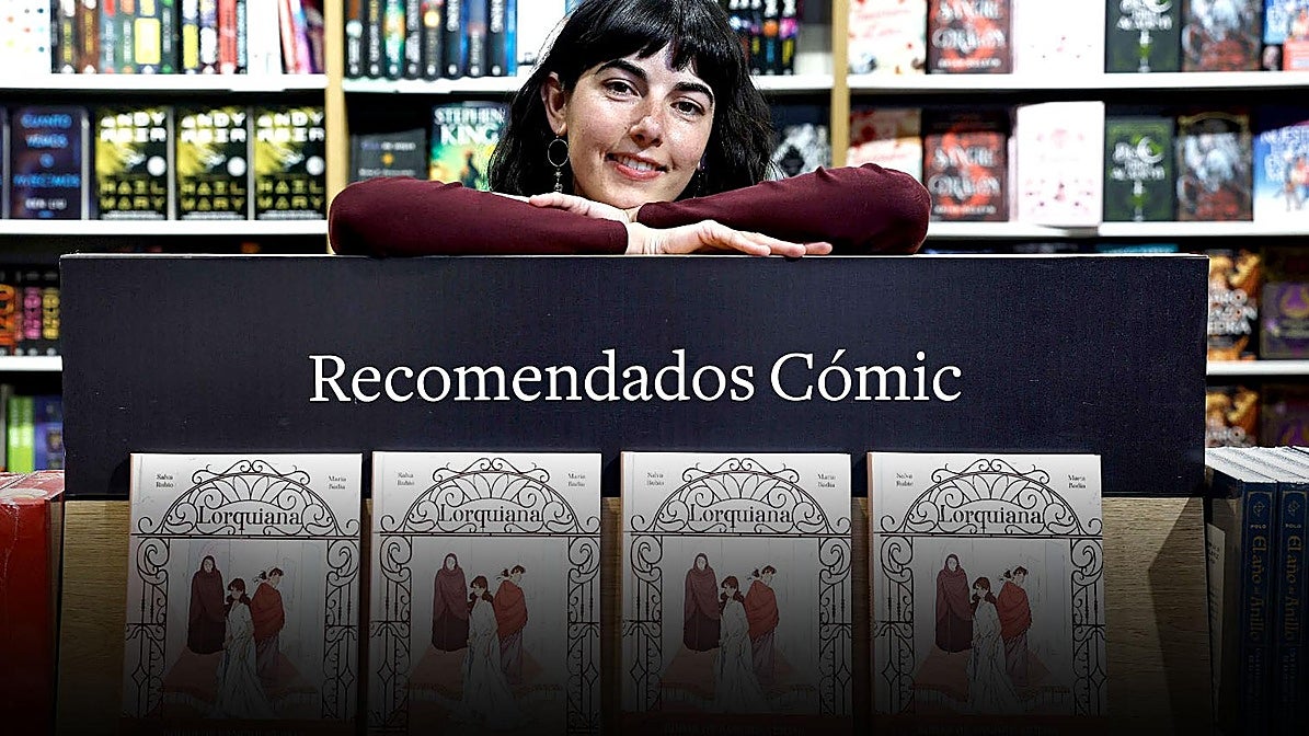 María Badía, la librera malagueña que también dibuja cómics de Lorca