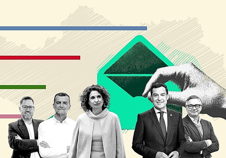 Primer debate de la campaña electoral por el 17M en Andalucía