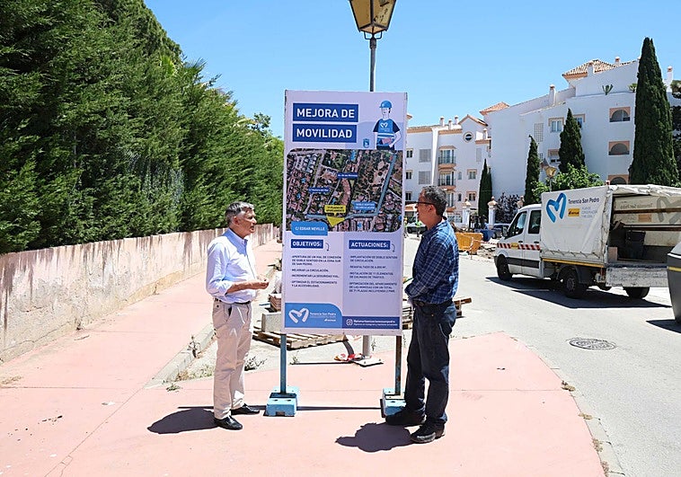 El Ayuntamiento continúa con la regeneración urbana de San Pedro Alcántara en la zona este