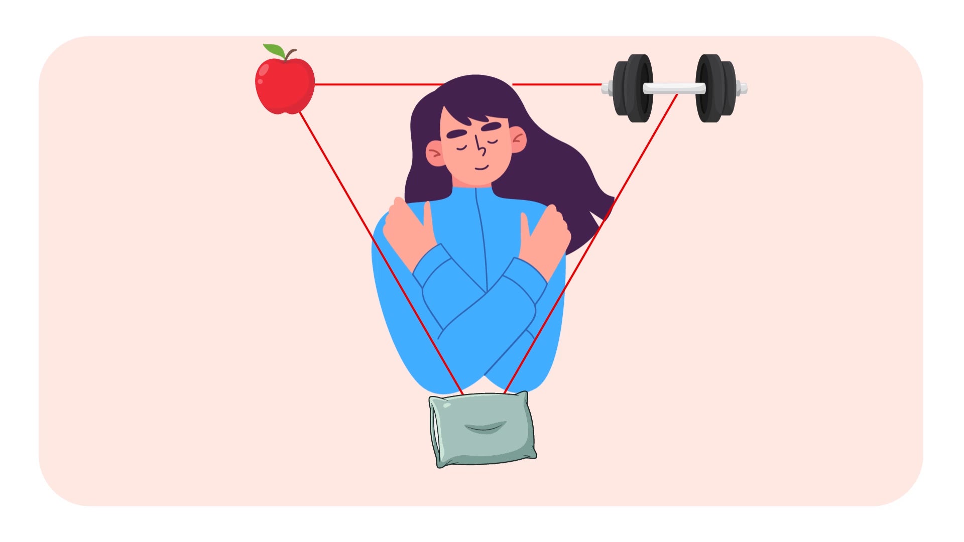 La trinidad para combatir el abdomen hinchado durante la menopausia