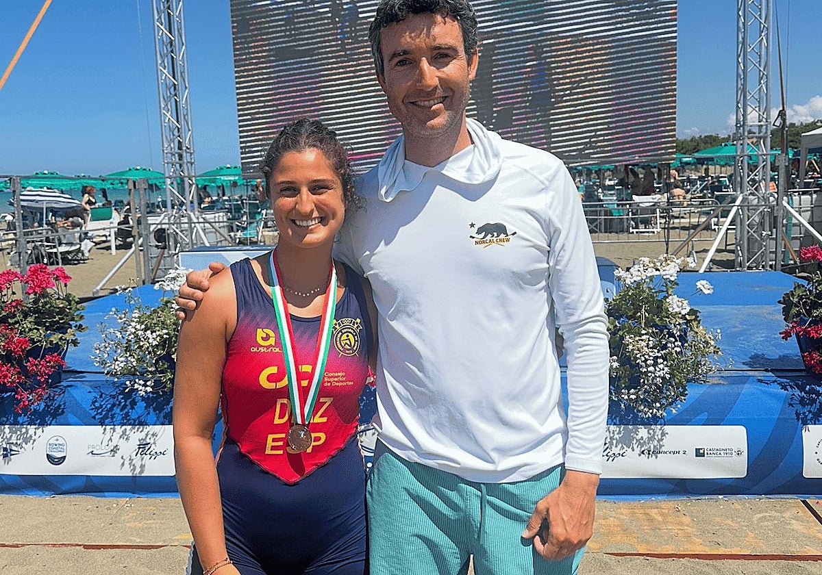 Teresa Díaz, tercera en la última etapa del Trofeo Filippi de Beach Sprint