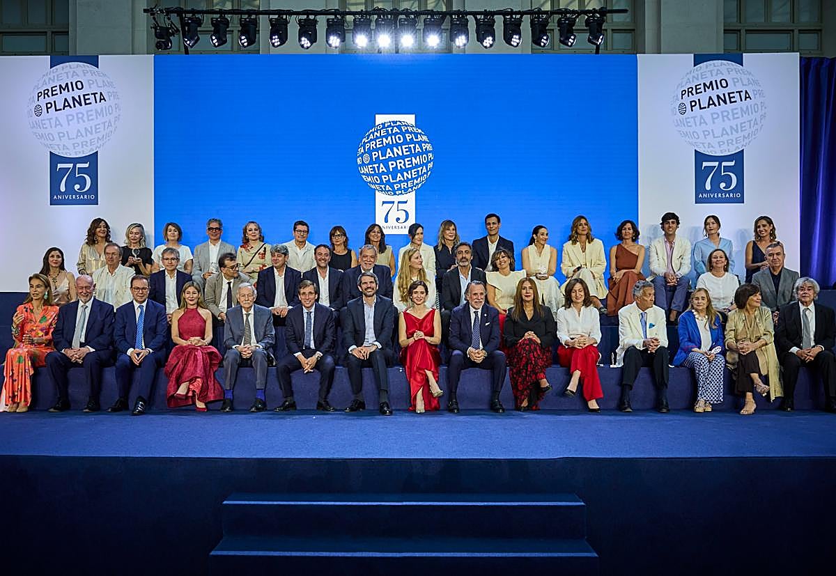 El Premio Planeta celebra en Madrid el inicio de los actos de su 75.º aniversario