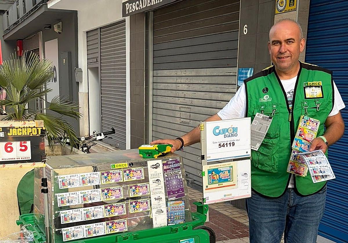 La ONCE reparte 210.000 euros en Cruz del Humilladero