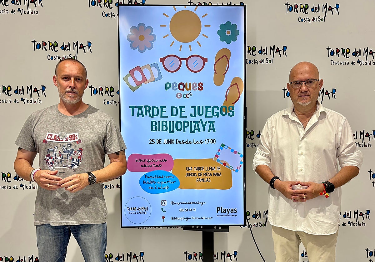 La 'biblioplaya' de Torre del Mar acogerá una tarde de juegos familiar el 25 de junio