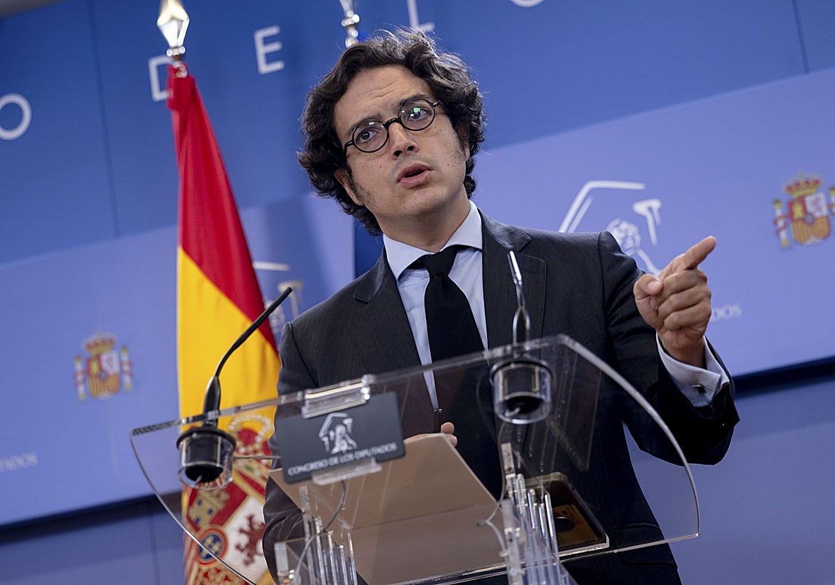 José María Figaredo, secretario general del grupo parlamentario de Vox en el Congreso.