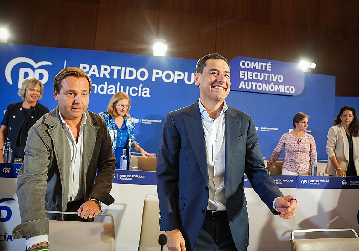 Juanma Moreno llama a votar con «ilusión» para «devolver la decencia» al Gobierno