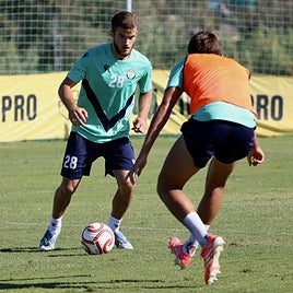 Un entrenamiento del Torremolinos esta semana.