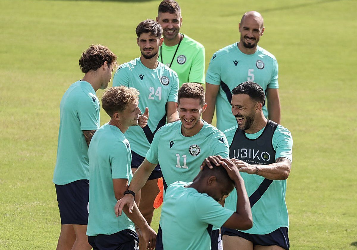 Imagen de un entrenamiento del Torremolinos.