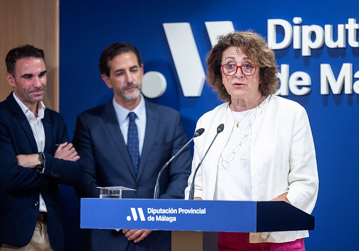 Elena Blanco es la presidenta de la Asociación de la Prensa de Málaga.