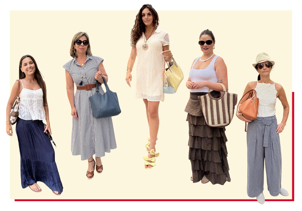 La receta del street style malagueño para combatir un día de calor extremo