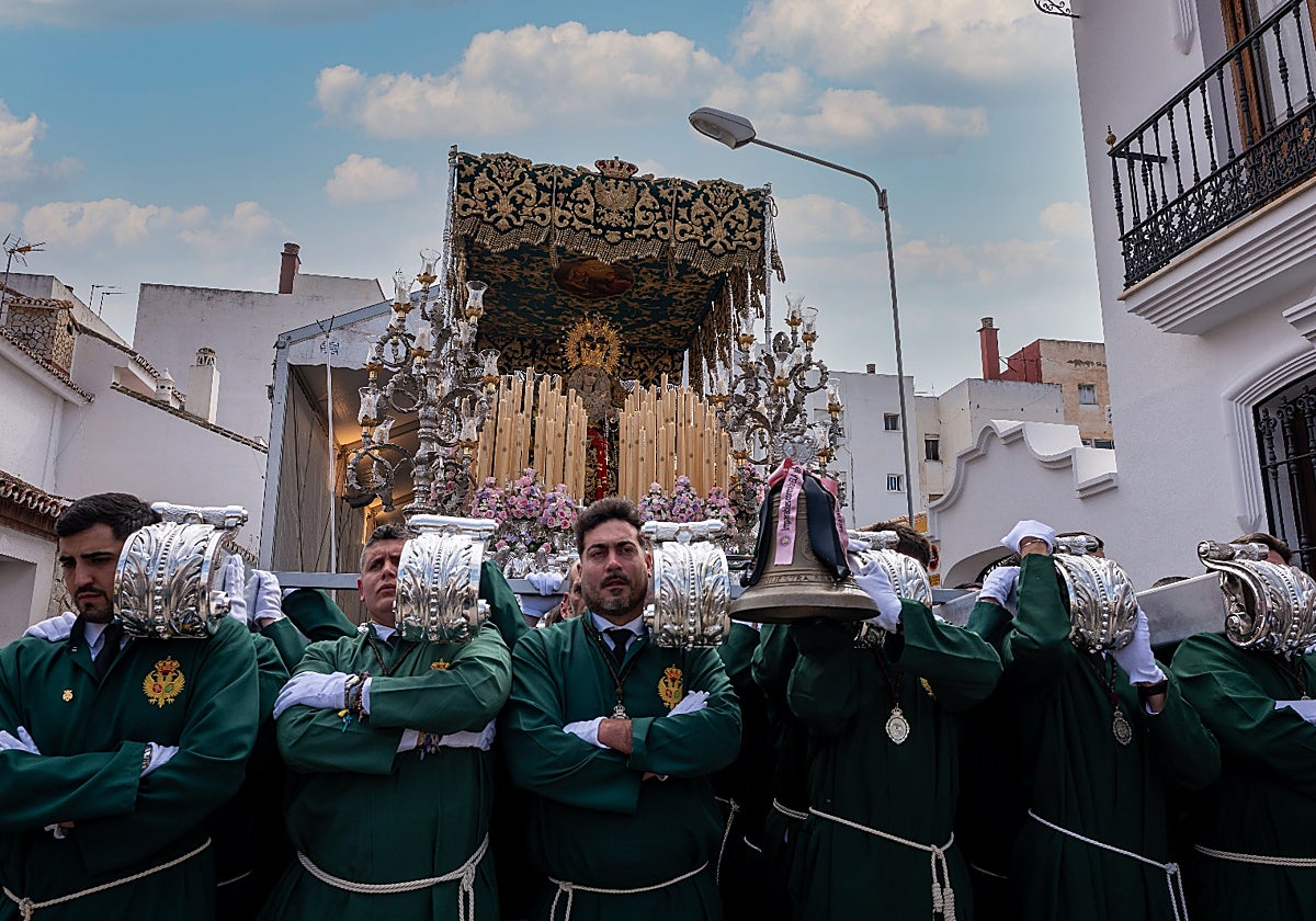 La Virgen de la Esperanza de Vélez-Málaga celebrará una procesión extraordinaria en junio de 2027 por su 75.º aniversario