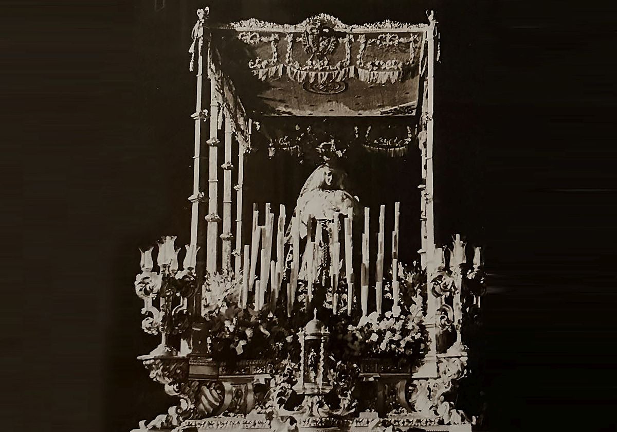La Virgen del Amparo tendrá un nuevo trono de madera dorada inspirado en la obra de Castillo Ariza
