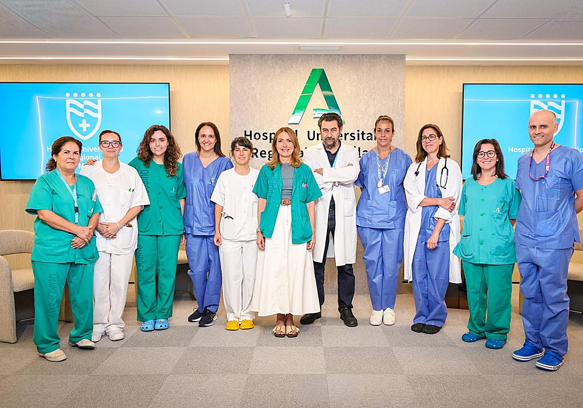 El Regional es el hospital andaluz que más trasplantes de médula ósea realizó en 2025