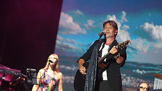 David de María y Ana Romma cantan en la Feria de Málaga