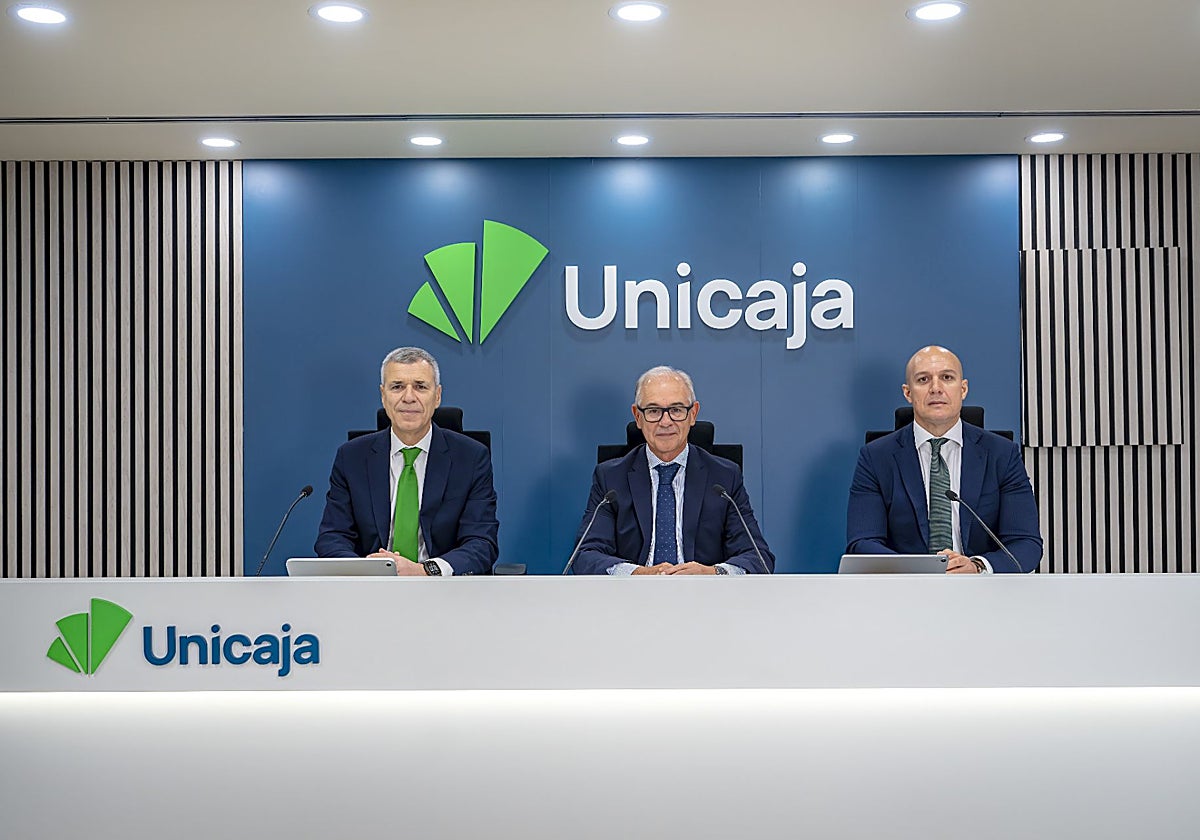 El valor de Unicaja alcanza niveles récord y es el banco que más sube del Ibex-35