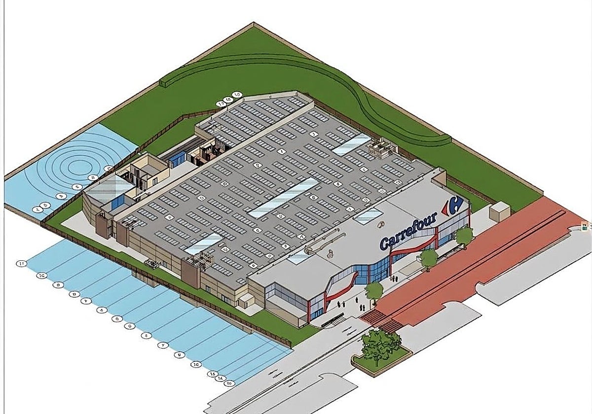 Licencia de obras para un centro comercial en la avenida Santa Clara de Alhaurín de la Torre