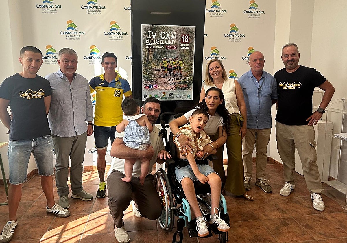 El Reto Higinio correrá por Thyago, un niño veleño con una enfermedad ultrarrara