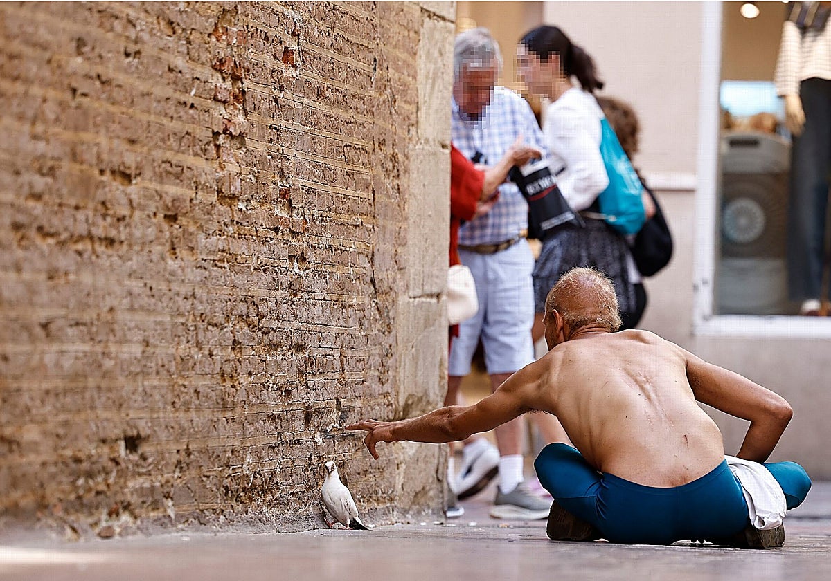 Los vecinos del Centro de Málaga, preocupados por la droga en la calle