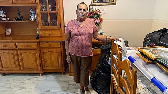 Francisca, 74 años, una expropiación y un desahucio: «No puedo expresar lo que siento»