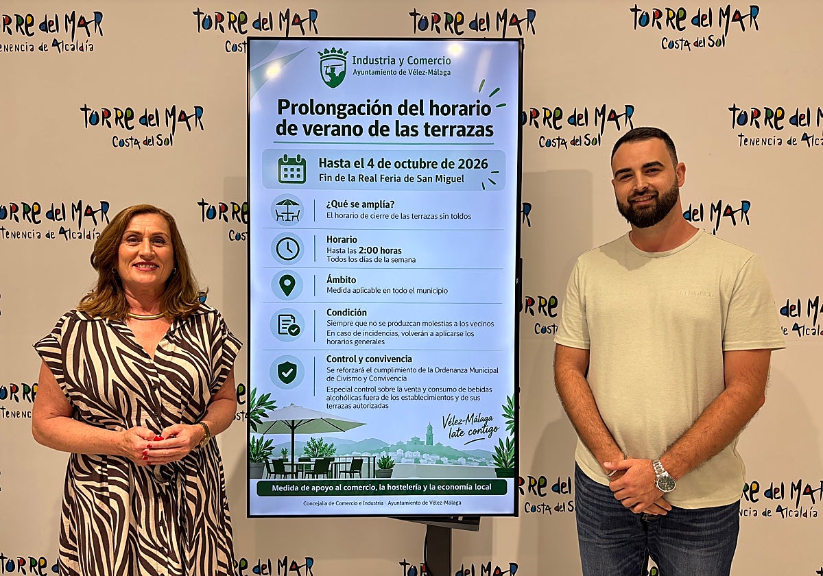 Las terrazas de la hostelería de Vélez-Málaga podrán cerrar a las dos de la madrugada hasta el 4 de octubre