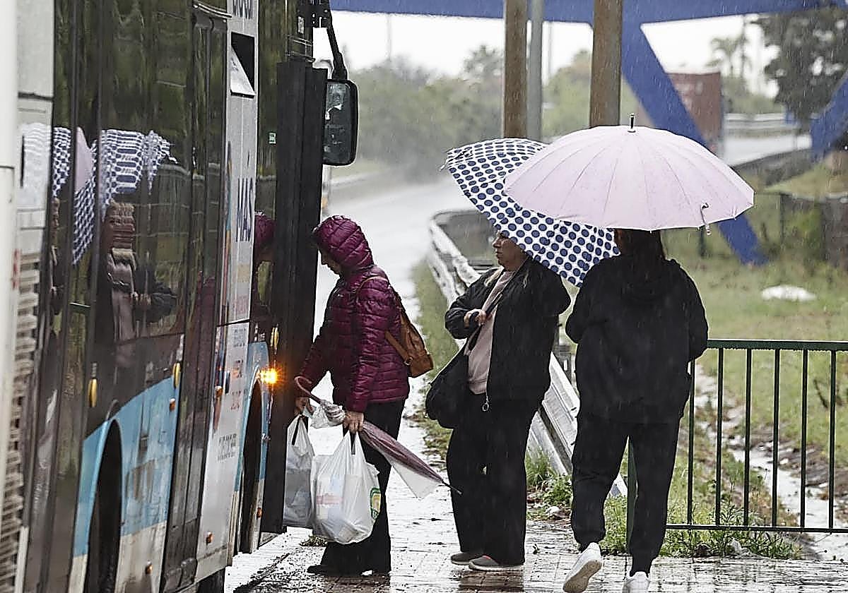 Alerta amarilla en Málaga por lluvias y tormentas este domingo