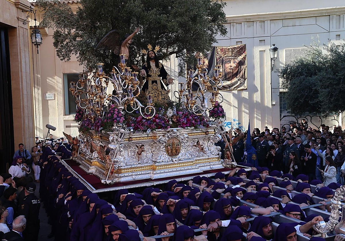 El Huerto se perfila como la segunda cofradía de la tarde del Domingo de Ramos en Málaga