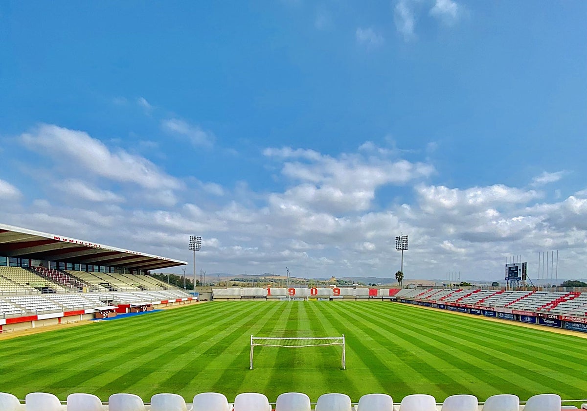 El Nuevo Mirador de Algeciras, el estadio en el que el Málaga jugará su primer partido de pretemporada.
