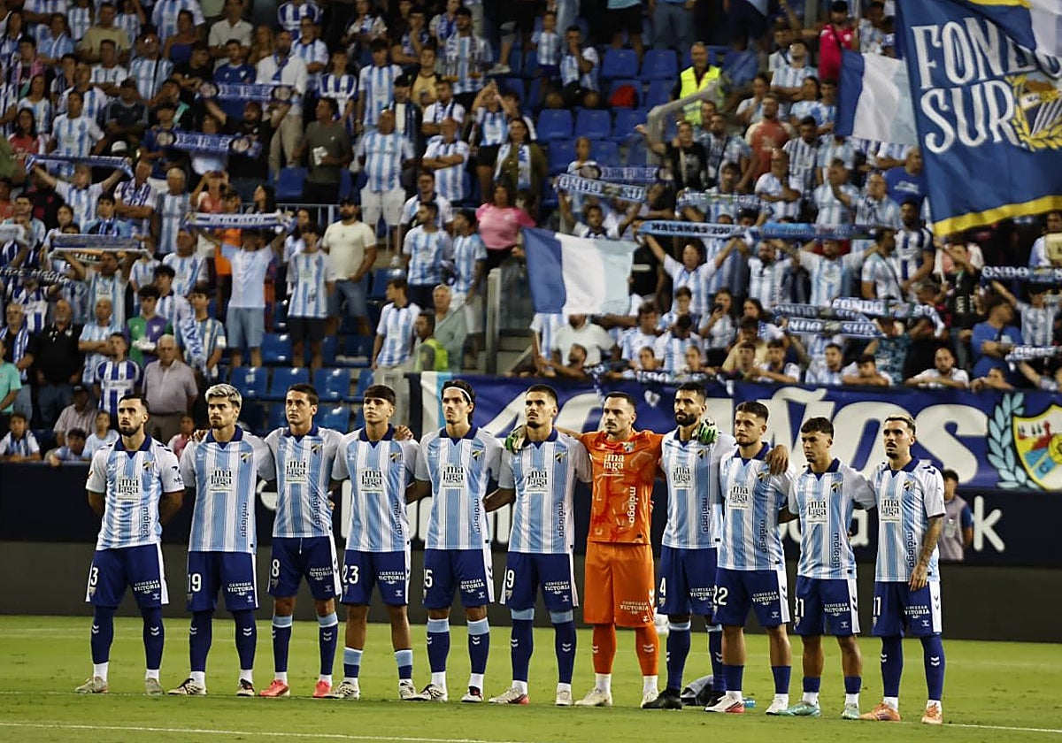 Satisfacción en el Málaga tras el punto del debut, a la espera de «dos cosillas»
