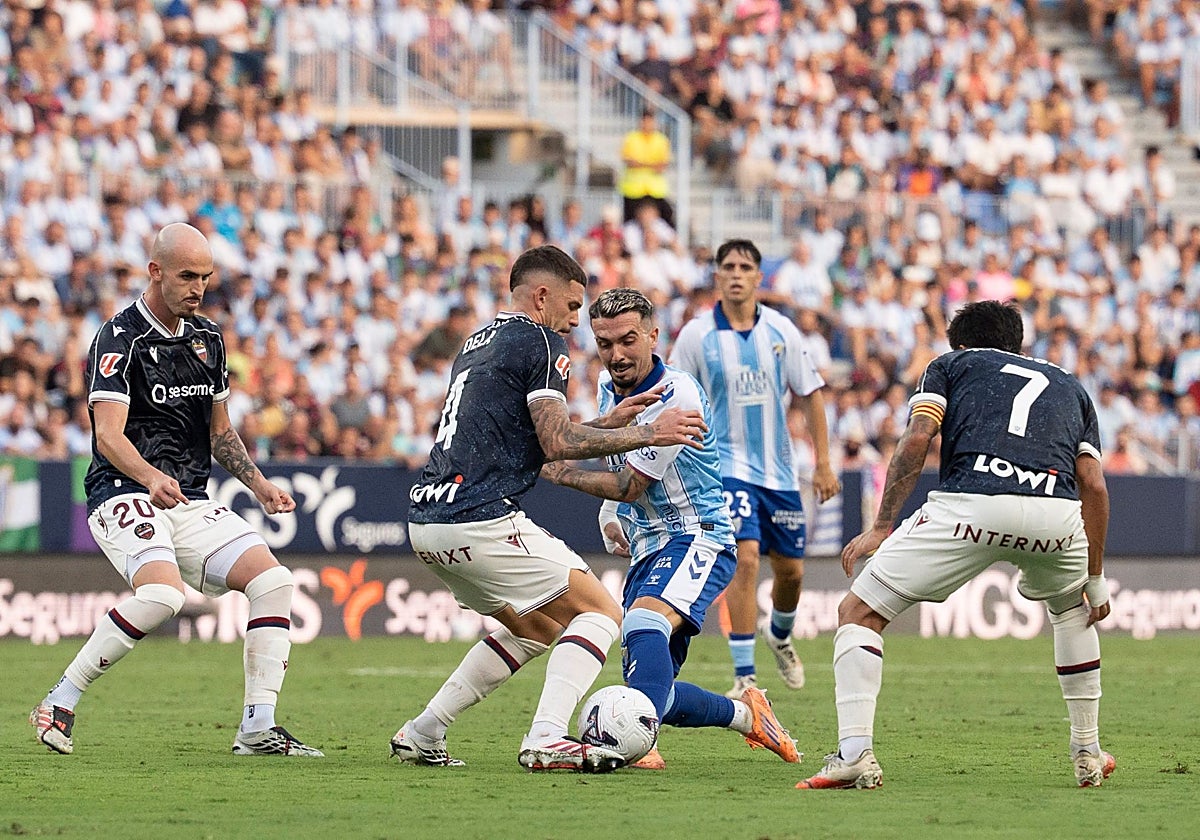 Así acaba el Málaga en la clasificación de Primera la cuarta jornada