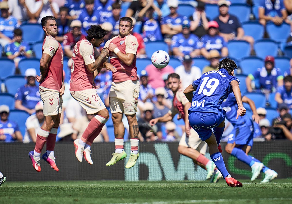 El dato más negativo de la derrota del Málaga en Getafe