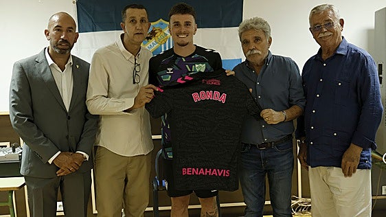 Murillo, invitado de lujo en el 15.º aniversario de la Peña Malaguista 'Ciudad del Tajo' de Ronda