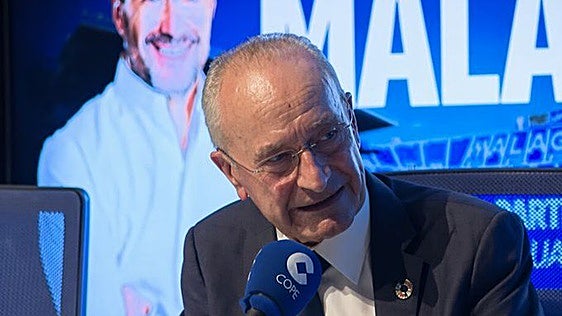 Francisco de la Torre, en su intervención la noche del jueves en el programa nacional El Partidazo, de la COPE.