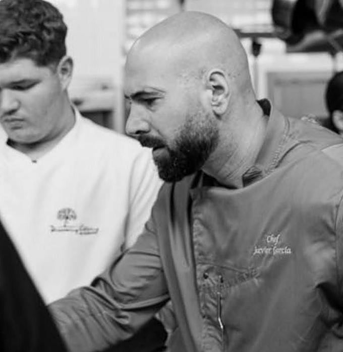 El chef Javier García.