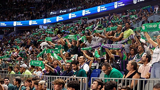 El Unicaja alcanza su techo de abonados, 9.265, con el 97% de renovaciones