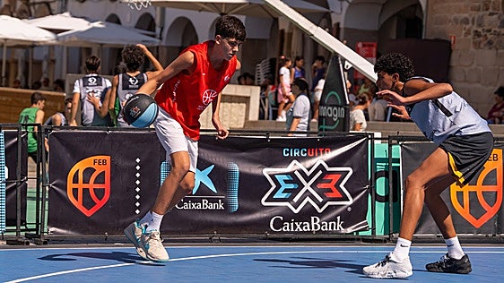 La última parada del 'Circuito 3x3 CaixaBank', en el Muelle Uno