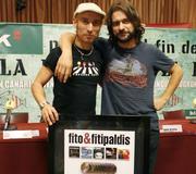 Fito y sus 'Fitipaldis' reciben el disco de Diamante por vender un millón de discos