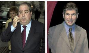 Fotografía de Lluis Prenafeta (izquierda), secretario general de la Presidencia de la Generalitat con Jordi Pujol entre 1980 y 1990 y Bartomeu Muñoz, alcalde socialista de Santa Coloma de Gramenet (Barcelona) desde 2002. / Efe