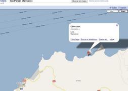 El islote de Perejil y las Islas Chafarinas pertenecen a Marruecos, según Google Maps