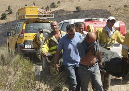 Un hombre muere en un incendio forestal en Salamanca