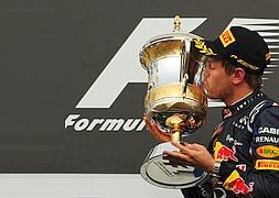 Vettel, ganador del Gran Premio de Bahrein de Fórmula 1. / laguiatv.com