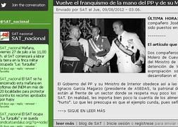 Captura de la web del SAT. / Archivo