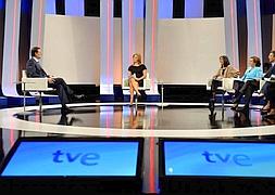 Rajoy, durante la entrevista en Televisión Española. / Efe