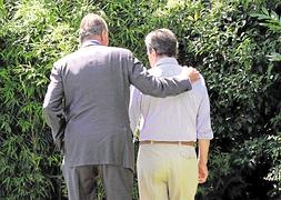 El Rey y Adolfo Suárez en julio de 2008./ Archivo