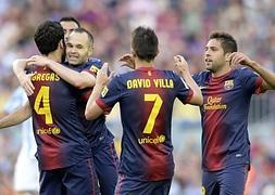 El Barça, campeón de la última Liga. / Archivo