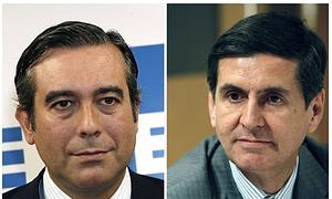 Enrique López (izda) y Pedro González-Trevijano Sánchez (dcha.), nuevos magistrados del Tribunal Constitucional. / Efe