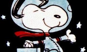 Snoopy, de astronauta. / Foto: R. C.