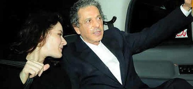 La pareja formada por Charles Saatchi y Nigella Lawson. / Archivo