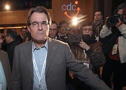 Artur Mas, en una imagen de un acto el pasado sábado. / Efe